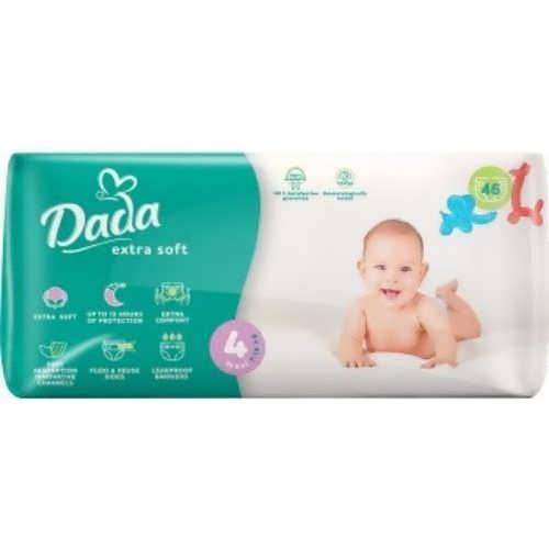 Підгузники дитячі Dada Extra Soft №4 46 шт.