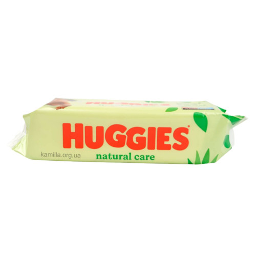 Дитячі вологі серветки Huggies Natural Care 56 шт. 