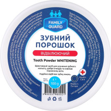 Зубний порошок Family Guard 100гр Відбілюючий