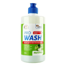 Засіб для миття посуду Pro Wash 0,47л Яблуко 