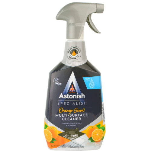 Спрей антижир Astonish з екстрактом Апельсину 750 мл.