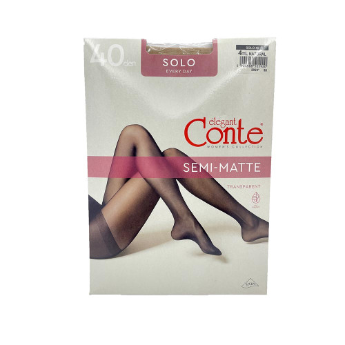 Колготи жіночі CONTE Solo 40ден №4 Натурал