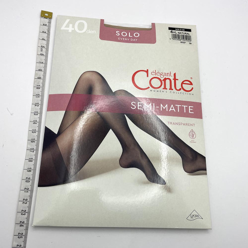 Колготи жіночі CONTE Solo 40ден №4 Натурал