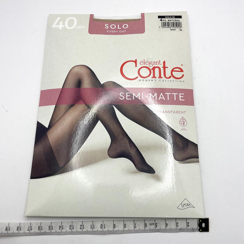 Колготи жіночі CONTE Solo 40ден №4 Натурал