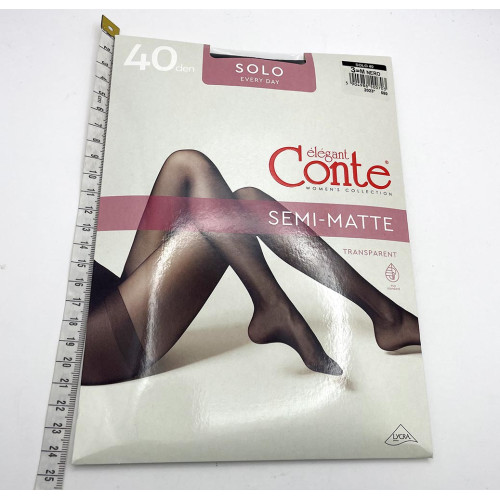 Колготи жіночі CONTE Solo 40ден №3 Неро