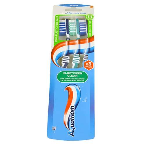 3убна щітка Aquafresh In Between Clean 2+1 шт.