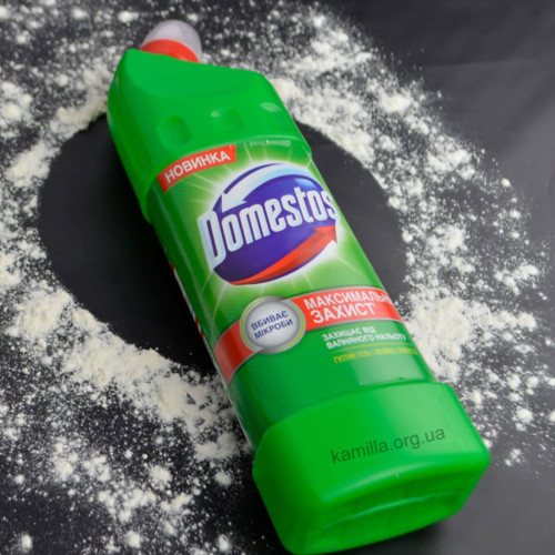 Засіб для чистки унітазу Domestos Подвійна сила 1 л.