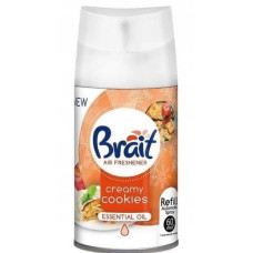 3апаска до автоматичного освіжувача Brait Cream Cookies 250 мл.