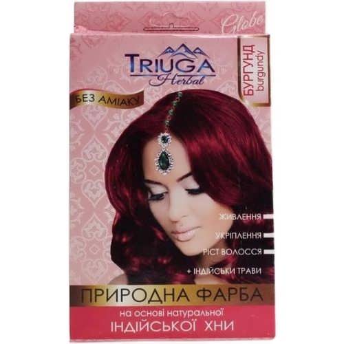 Фарба-хна для волосся Triuga Бургунд 25 г.