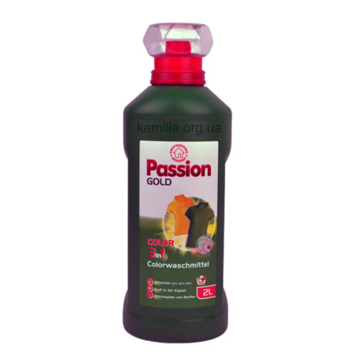 Гель для прання Passion Gold 3 in 1 Color 2 л