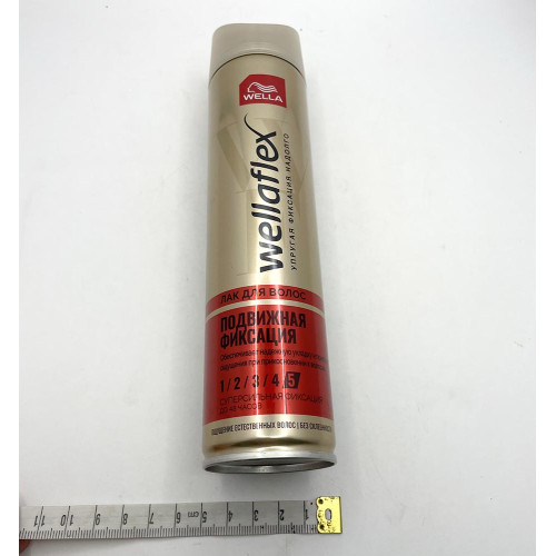 Лак для волосся Wellaflex 250мл №5 Горяча Укладка Суперсильна фіксація