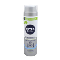 Гель для гоління Nivea 200мл Сенситів Анті Іріратіон