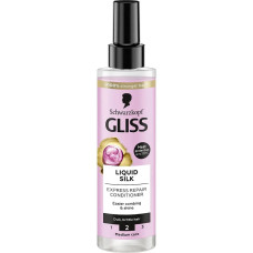Експрес-кондиціонер Gliss Kur Liquid Silk Рідкий шовк, з комплексом рідких кератинів 200мл 