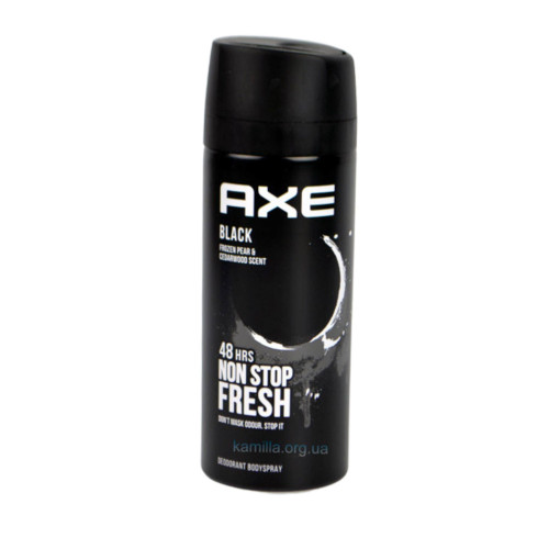 Чоловічий дезодорант спрей Axe Black 150 мл.