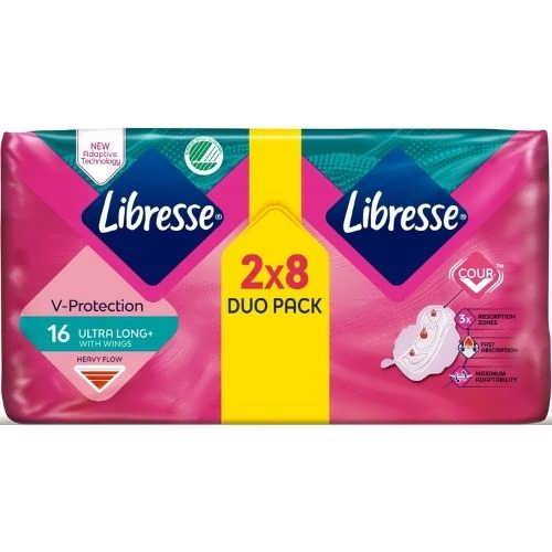 Гігієнічні прокладки Libresse Рожеві Ultra Normal Soft 16 шт.