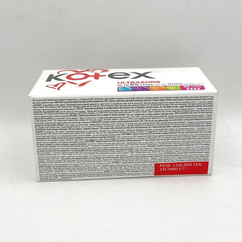 Тампони Kotex 32шт Супер 4кр