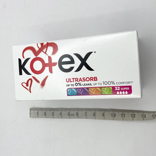 Тампони Kotex 32шт Супер 4кр