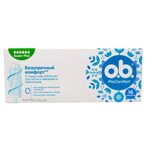 Тампони ОВ Pro Comfort Super Plus 16 шт.