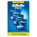 Картрідж для гоління Gillette Mach3 Turbo 4шт 