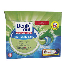 Капсули для прання Denkmit 22шт Вайт