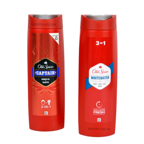 Чоловічий гель для душу Old Spice Captain 400 мл.