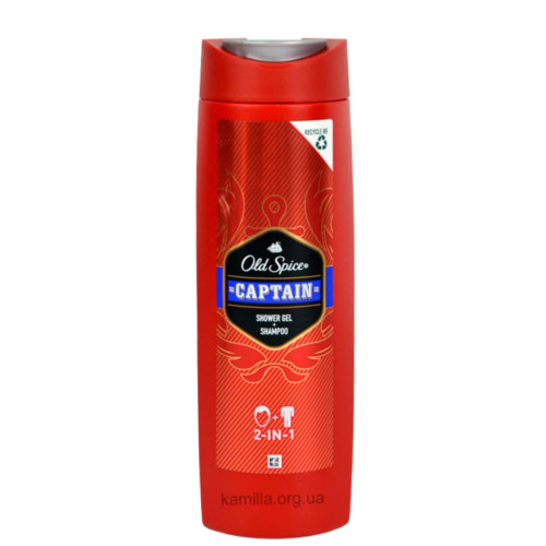 Чоловічий гель для душу Old Spice Captain 400 мл.