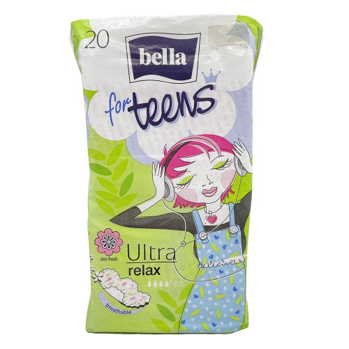 Критичні прокладки Bella for teens 20шт Ультра Релакс