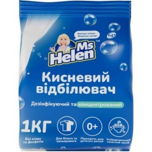 Kисневий відбілювач MsHelen 1 кг.