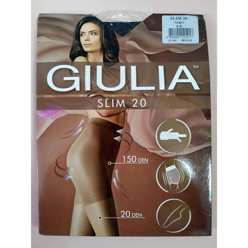 Колготи жіночі Giulia Slim 20ден №2 Неро
