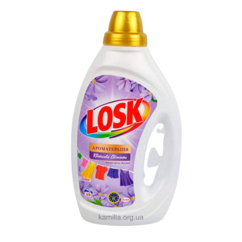 Гель для прання Losk Жасмін 0,885 мл.