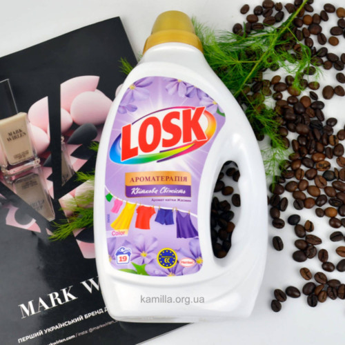 Гель для прання Losk Жасмін 0,885 мл.