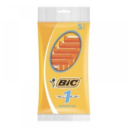 Cтанки для гоління одноразові Bic 1 лезо 5 шт.
