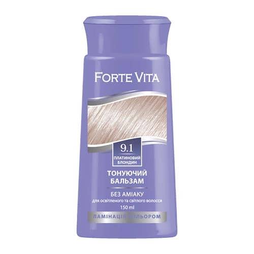 Бальзам тонуючий Supermash Forte Vita 9.1 Платиновий блондин, 150 мл 