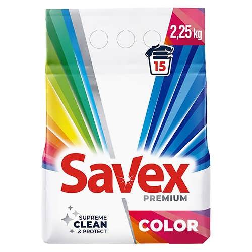 Порошок для прання автомат Savex Premium Колор 2,25 кг