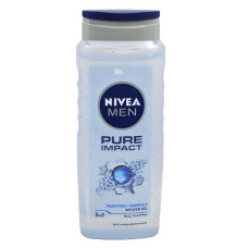 Чоловічий гель для душу Nivea 500мл Заряд Чистоти