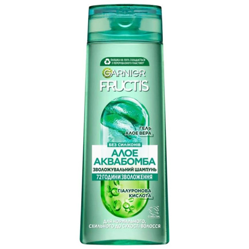 Шампунь для волосся Fructis Алоє аквабомба 400 мл.