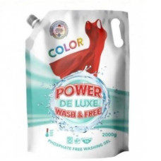 Гель для прання Power De Luxe Color 2 л