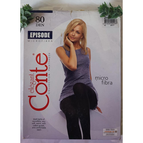Колготи жіночі CONTE EPISODE 80ден р. 2 Mocca