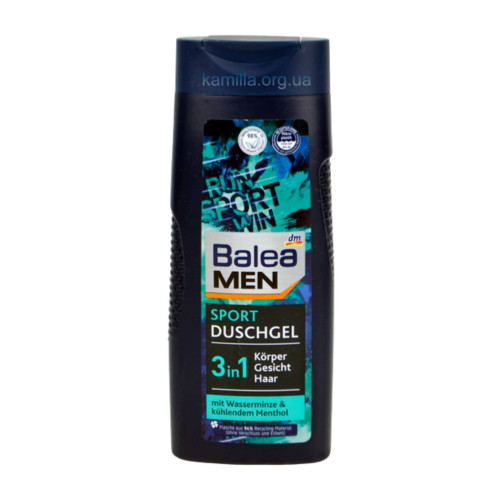 Чоловічий гель для душа Balea Sport 300 мл.