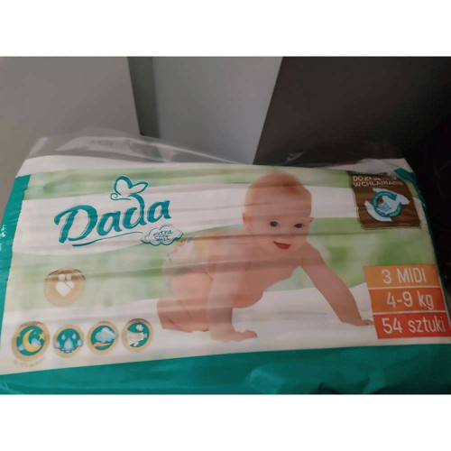 Підгузники дитячі Dada №3 54шт 4-9кг