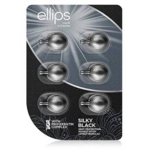 Капсули для волосся Ellips 6 шт Шовкова ніч 
