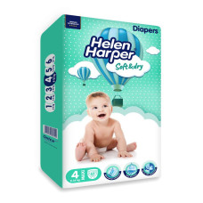 Підгузники дитячі Helen Harper №4 62шт 9-14кг 