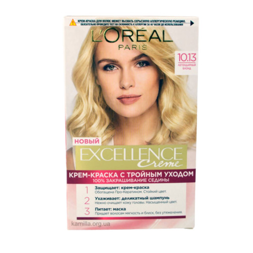 Фарбa для волосся L`Oreal Excellence №10,13 Легендарний блонд