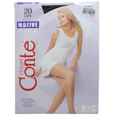 Колготи жіночі CONTE Мотіве 20ден №2 Неро