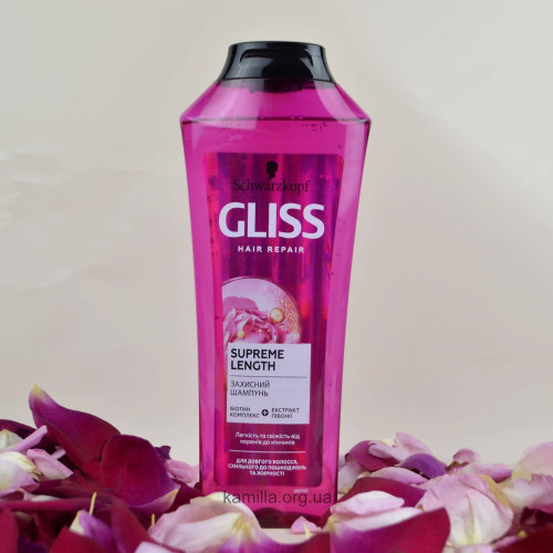 Шампунь для волосся Gliss Supreme Length 400 мл.