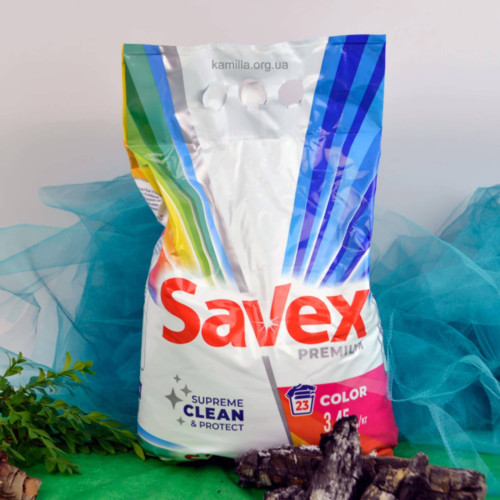 Пральний порошок Savex Color 3,45 кг. 