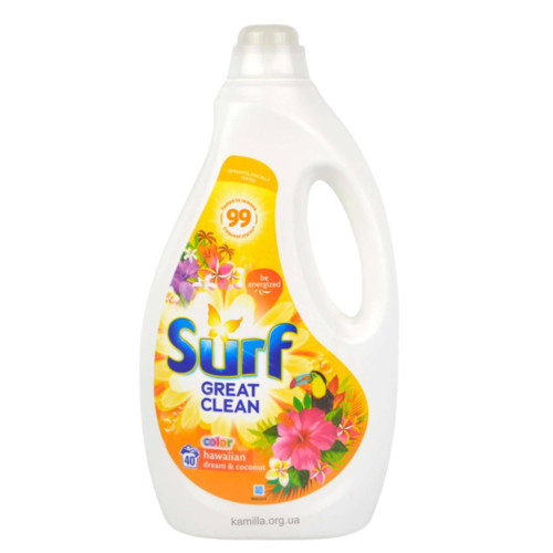Гель для прання Surf Hawaii Color 2 л. 