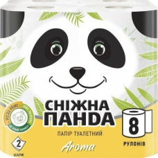 Tyалетний папір Snow Panda 2-х шаровий ароматизований 8 шт. 