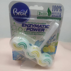 Блок Хвиля для унітазу Brait Enzymatic Power Lemon 1 шт.