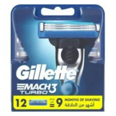 Картріджі для гоління Gillette Mach3 Turbo 12шт